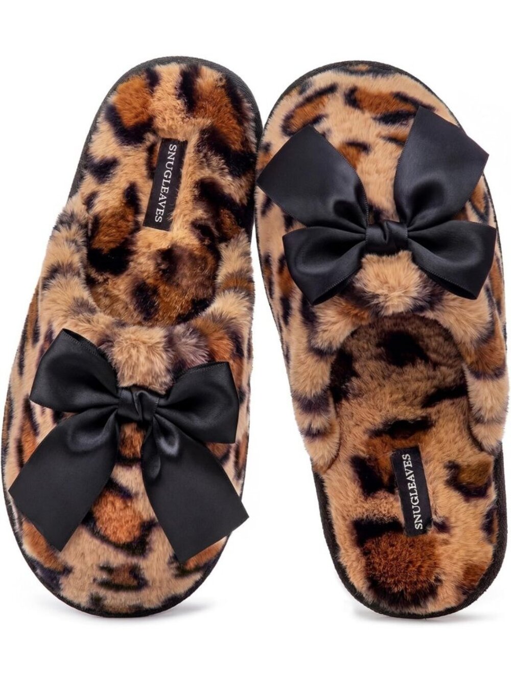 Cozy Fuzzy Scuff Slippers for Women | Memory Foam, Non-Slip House Shoes